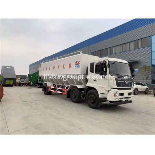 Dongfeng 6x2 Bulk Feed รถบรรทุกถังขนส่ง